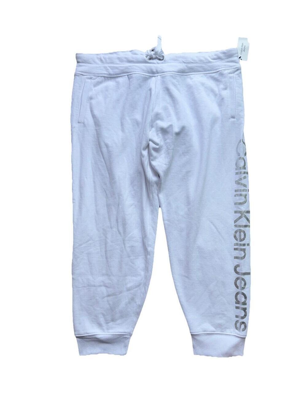 Calvin Klein Jeans Logo Joggers  Size 3X New With Tag